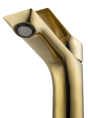 Смеситель для раковины Wonzon & Woghand брашированное золото (WW-88018079-BG) Смеситель для раковины Wonzon & Woghand брашированное золото (WW-88018079-BG)