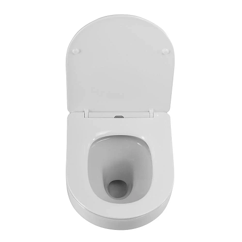 Унитаз подвесной CEZARES DUET CZR-2462-TH-TOR/CZR-870-SC безободковый с сиденьем Унитаз подвесной CEZARES DUET CZR-2462-TH-TOR/CZR-870-SC безободковый с сиденьем