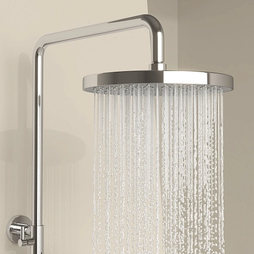 Душевая система SANCOS Teo SC11001CH c термостатом, с регулировкой по высоте хром Душевая система SANCOS Teo SC11001CH c термостатом, с регулировкой по высоте хром