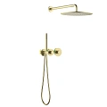 Душевая система Timo Saona SX-2359/17SM встраиваемая с термостатом золото матовое Душевая система Timo Saona SX-2359/17SM встраиваемая с термостатом золото матовое