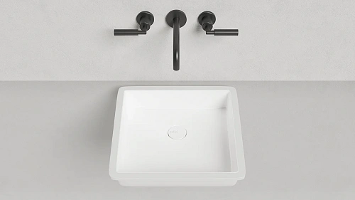 Раковина Salini MAREA 07 1802207M 420x420 встраиваемая S-Stone Раковина Salini MAREA 07 1802207M 420x420 встраиваемая S-Stone