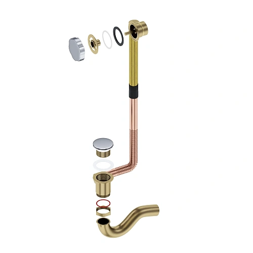 Слив-перелив Timo 8004/00 хром Слив-перелив Timo 8004/00 хром