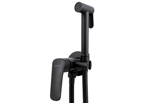 Гигиенический душ Aquatek ВЕГА AQ1019MB черный матовый Гигиенический душ Aquatek ВЕГА AQ1019MB черный матовый