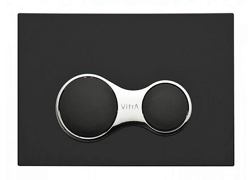 Клавиша смыва Vitra Sirius 740-0411 черная Клавиша смыва Vitra Sirius 740-0411 черная