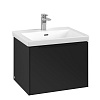 Тумба под раковину Villeroy &amp; Boch Subway 3.0 Volcano Black / Volcano Black C57701VL