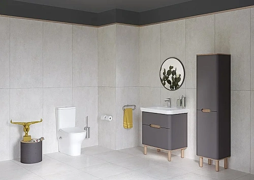 Тумба с раковиной Vitra Sento 65 см 60834 с LED подсветкой и датчиком движения Тумба с раковиной Vitra Sento 65 см 60834 с LED подсветкой и датчиком движения