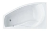 Акриловая ванна Santek Майорка 150х90 L асимметричная белая 1WH111984 1.WH11.1.984