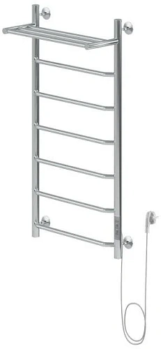 Полотенцесушитель электрический Aquanet Fiona 100х50 Тэн справа, с полкой 00282000 Полотенцесушитель электрический Aquanet Fiona 100х50 Тэн справа, с полкой 00282000