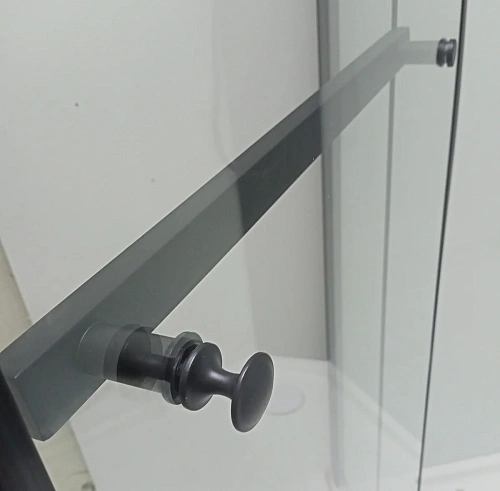 Душевая кабина Ceruttispa CHIKA901B без крыши 90x90x215-225 профиль черный, стекло прозрачное Душевая кабина Ceruttispa CHIKA901B без крыши 90x90x215-225 профиль черный, стекло прозрачное