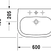 Раковина Duravit D-Code 23106000002 60 см Раковина Duravit D-Code 23106000002 60 см