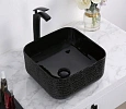Раковина CeramaLux D1303H004 накладная, черный Раковина CeramaLux D1303H004 накладная, черный
