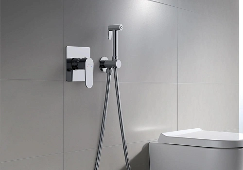 Гигиенический душ Aquatek ОБЕРОН AQ1219CR Хром, встраиваемый Гигиенический душ Aquatek ОБЕРОН AQ1219CR Хром, встраиваемый