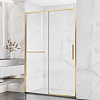 Картинка анонса товара «душевая дверь vincea slim soft vds-1ss150clg 1500 брашированное золото стекло прозрачное»