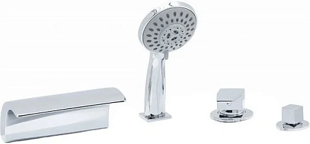 Смеситель на борт ванны Aquanet A8 00205034 Смеситель на борт ванны Aquanet A8 00205034