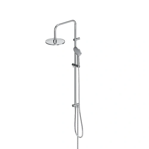 Душевая система Damixa Jupiter 977000000, верхний душ 225 мм штанга 1010 мм, хром Душевая система Damixa Jupiter 977000000, верхний душ 225 мм штанга 1010 мм, хром