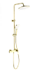 Душевая система Wonzon &amp; Woghand брашированное золото (WW-B3517-BG)