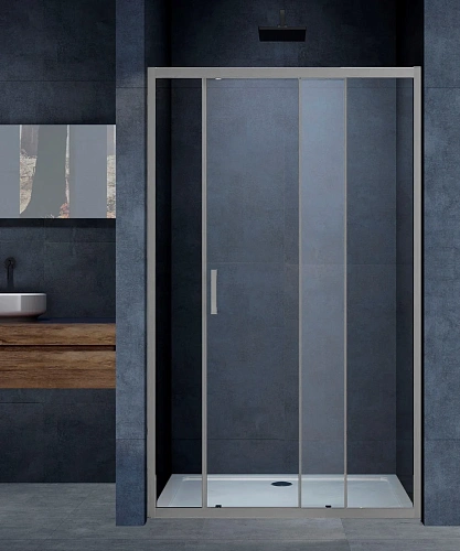 Душевая дверь Vincea Alpha VDS-3AL130CLGM, 1300, вороненая сталь, стекло прозрачное Душевая дверь Vincea Alpha VDS-3AL130CLGM, 1300, вороненая сталь, стекло прозрачное