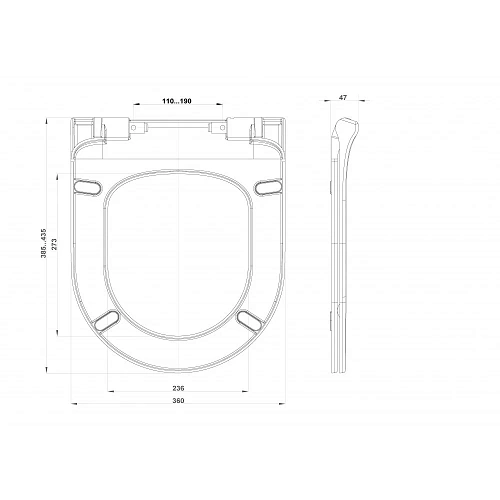 Унитаз подвесной BERGES EGO Real Rimlessсиденье дюропласт Toma Slim SO, микролифт, быстросъём 082111 082111RR Унитаз подвесной BERGES EGO Real Rimlessсиденье дюропласт Toma Slim SO, микролифт, быстросъём 082111 082111RR
