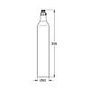 Пустой баллон CO2 для GROHE Blue, 425 гр (1 шт.) (40849000) Пустой баллон CO2 для GROHE Blue, 425 гр (1 шт.) (40849000)