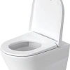 Унитаз подвесной Duravit D-Neo 45770900A1 Rimless с сиденьем микролифт Soft Close, цвет белый Унитаз подвесной Duravit D-Neo 45770900A1 Rimless с сиденьем микролифт Soft Close, цвет белый