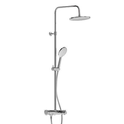 Душевая система Damixa Jupiter 977750000 с термостом хром Душевая система Damixa Jupiter 977750000 с термостом хром