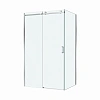 Душевой уголок BelBagno SOFT_CLOSE-2-AH-1-120/100-C-Cr 120x100 см, профиль хром, стекло прозрачное Душевой уголок BelBagno SOFT_CLOSE-2-AH-1-120/100-C-Cr 120x100 см, профиль хром, стекло прозрачное