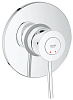 Картинка анонса товара «смеситель для душа grohe bauclassic (29048000) внешняя и встраиваемая части, хром»