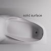 Ванна из искусственного камня Astra-Form Селена 01010081 правая, Solid Surface 1700х1000 Ванна из искусственного камня Astra-Form Селена 01010081 правая, Solid Surface 1700х1000