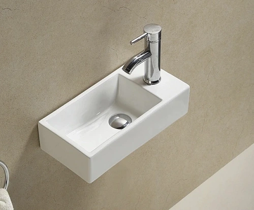 Раковина Gid N9270L 61127L подвесная белая 40.5x20.5x10.5 Раковина Gid N9270L 61127L подвесная белая 40.5x20.5x10.5