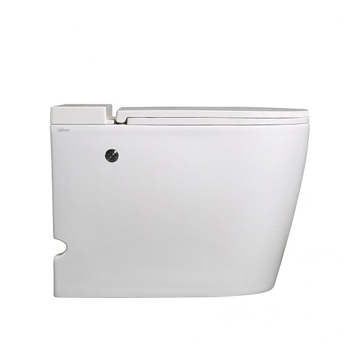 Унитаз приставной ABBER Bequem AC1114P белый с импульсным смывом с крышкой микролифт Унитаз приставной ABBER Bequem AC1114P белый с импульсным смывом с крышкой микролифт