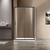 Картинка анонса товара «душевой уголок vincea garda vsr-1g9014clgm, 1400x900, вороненая сталь, стекло прозрачное»