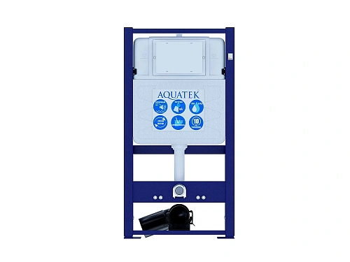 Комплект унитаза SET AQUATEK ПОЛАРИС-010 с инсталляцией, креплением, клавишей смыва и сиденьем микролифт Комплект унитаза SET AQUATEK ПОЛАРИС-010 с инсталляцией, креплением, клавишей смыва и сиденьем микролифт