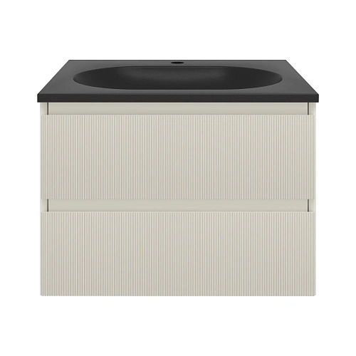 Тумба под раковину Vincea Welle 600 подвесная, бежевый матовый софт-тач Тумба под раковину Vincea Welle 600 подвесная, бежевый матовый софт-тач