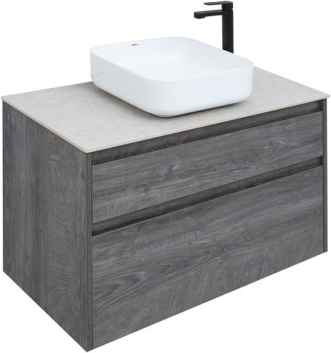 Тумба под раковину Aquanet Nova Lite 90 дуб рошелье (2 ящика) 00242267 Тумба под раковину Aquanet Nova Lite 90 дуб рошелье (2 ящика) 00242267