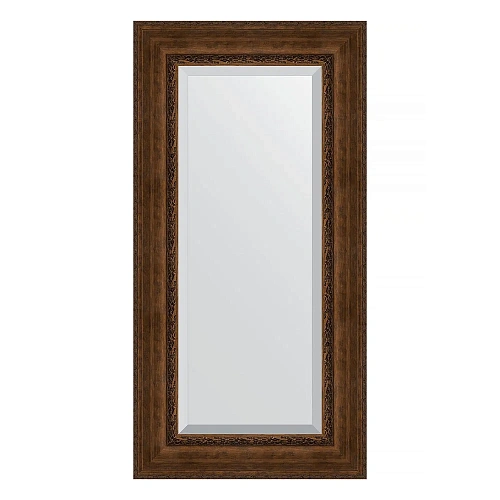 Зеркало в багетной раме Evoform Exclusive BY 3507 62 x 122 см, состаренная бронза с орнаментом Зеркало в багетной раме Evoform Exclusive BY 3507 62 x 122 см, состаренная бронза с орнаментом