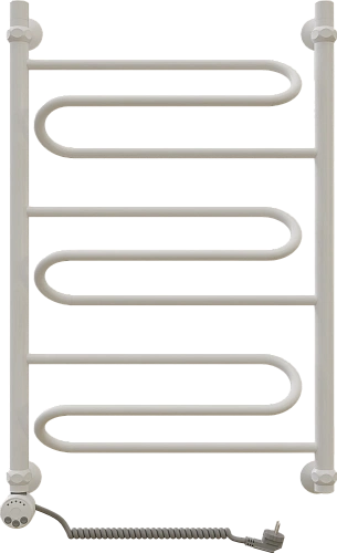 Полотенцесушитель электрический EWRIKA Медея W 80х50 L, белый 473320 Полотенцесушитель электрический EWRIKA Медея W 80х50 L, белый 473320