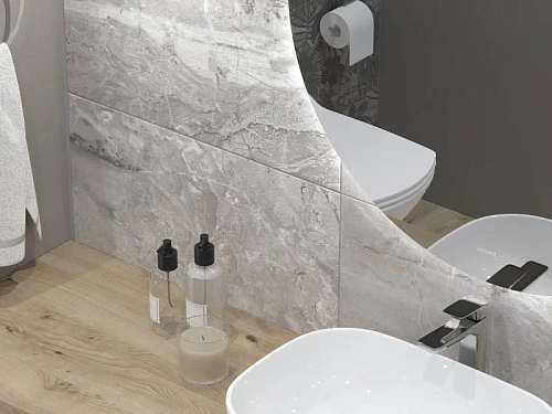 Керамогранит Cersanit Wonderstone серый 29,7x59,8 16527 Керамогранит Cersanit Wonderstone серый 29,7x59,8 16527