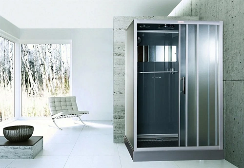 Душевая кабина Esbano ELEGANCIA (ESKG3129CKR) полукруглая с крышей ESG-3129CKR: 120x90x210см Душевая кабина Esbano ELEGANCIA (ESKG3129CKR) полукруглая с крышей ESG-3129CKR: 120x90x210см