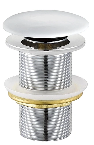 Донный клапан CEZARES CZR-SC-Bi с системой клик-клак без перелива, белая керамическая крышка Донный клапан CEZARES CZR-SC-Bi с системой клик-клак без перелива, белая керамическая крышка