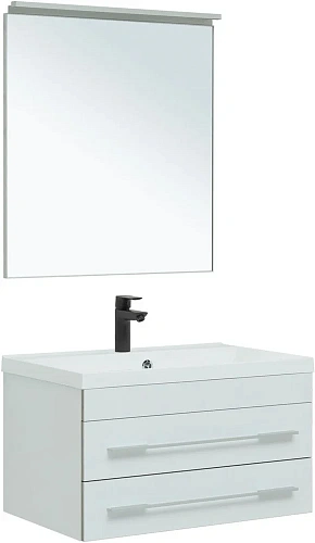 Тумба под раковину Aquanet Верона 75 New белый матовый 00272422 Тумба под раковину Aquanet Верона 75 New белый матовый 00272422