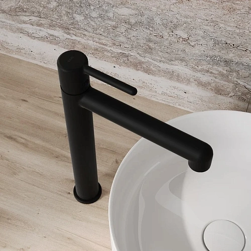 Смеситель для раковины IDDIS Aiger (AIGBL01i01) черный матовый Смеситель для раковины IDDIS Aiger (AIGBL01i01) черный матовый