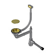 Детальная картинка товара «сифон для кухни omoikiri wk-1c-lg 4956473»