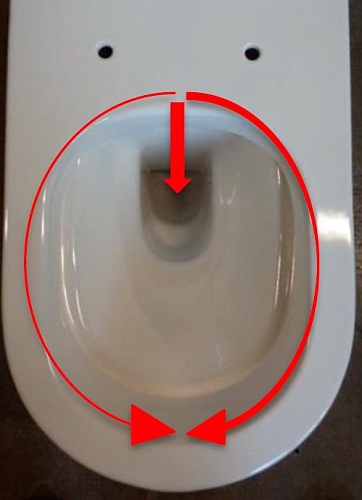 Чаша напольного унитаза Jacob Delafon Robin UJAB102-00 безободковая без сиденья Чаша напольного унитаза Jacob Delafon Robin UJAB102-00 безободковая без сиденья