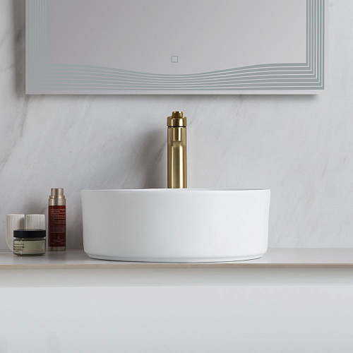 Раковина BelBagno BB1342H300 405x405 белый Раковина BelBagno BB1342H300 405x405 белый