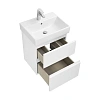 Тумба под раковину Roca Oleta 50 белый матовый, 2 ящика, A857638501 Тумба под раковину Roca Oleta 50 белый матовый, 2 ящика, A857638501
