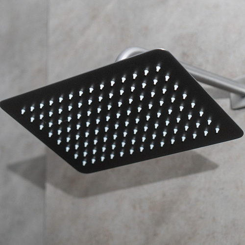 Душевая система Lemark Bronx LM3749GM термостатическая, встраиваемая, графит Душевая система Lemark Bronx LM3749GM термостатическая, встраиваемая, графит