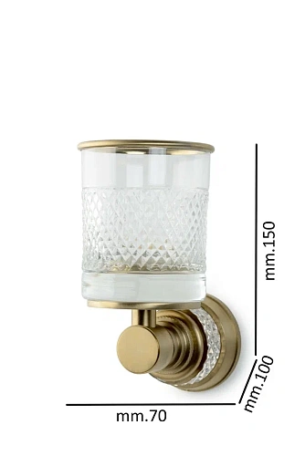 Стакан Boheme AURA Gold 10244-G Стакан Boheme AURA Gold 10244-G