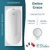 Ванна чугунная Delice Grace 170х70 DLR230643 Ванна чугунная Delice Grace 170х70 DLR230643