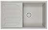 Картинка анонса товара «кухонная мойка granula 8601, базальт, кварц 860х500»