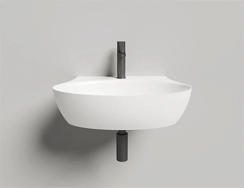 Раковина Salini ALDA WALL 01 покраска по RAL полностью 140311GF 580x450 накладная S-Sense Раковина Salini ALDA WALL 01 покраска по RAL полностью 140311GF 580x450 накладная S-Sense